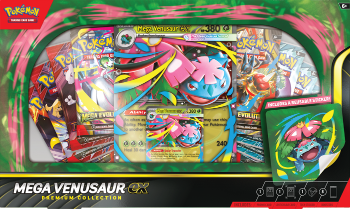 Pokemon TCG: Mega Venusaur ex Premium Collection