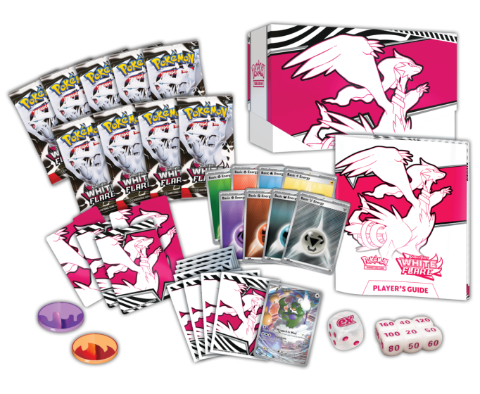 Pokemon TCG: Scarlet & Violet - White Flare Elite Trainer Box