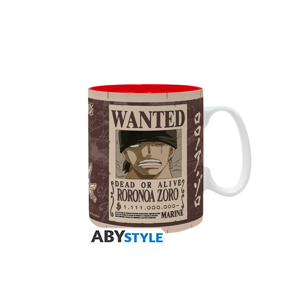 One Piece Mug – Zoro Wanted (460ml)